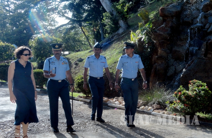 Visit of British Deputy High Commissioner to SLAF Station Koggala